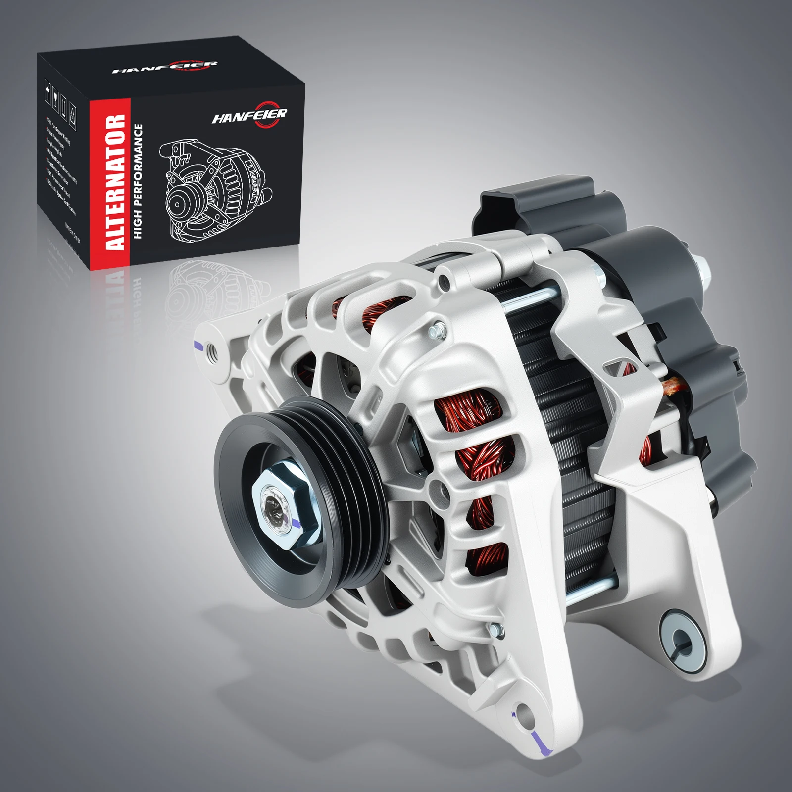 Alternator For Hyundai Accent/Tiburon/Tucson/Kia Rio/Spectra 06-09 37300-2265