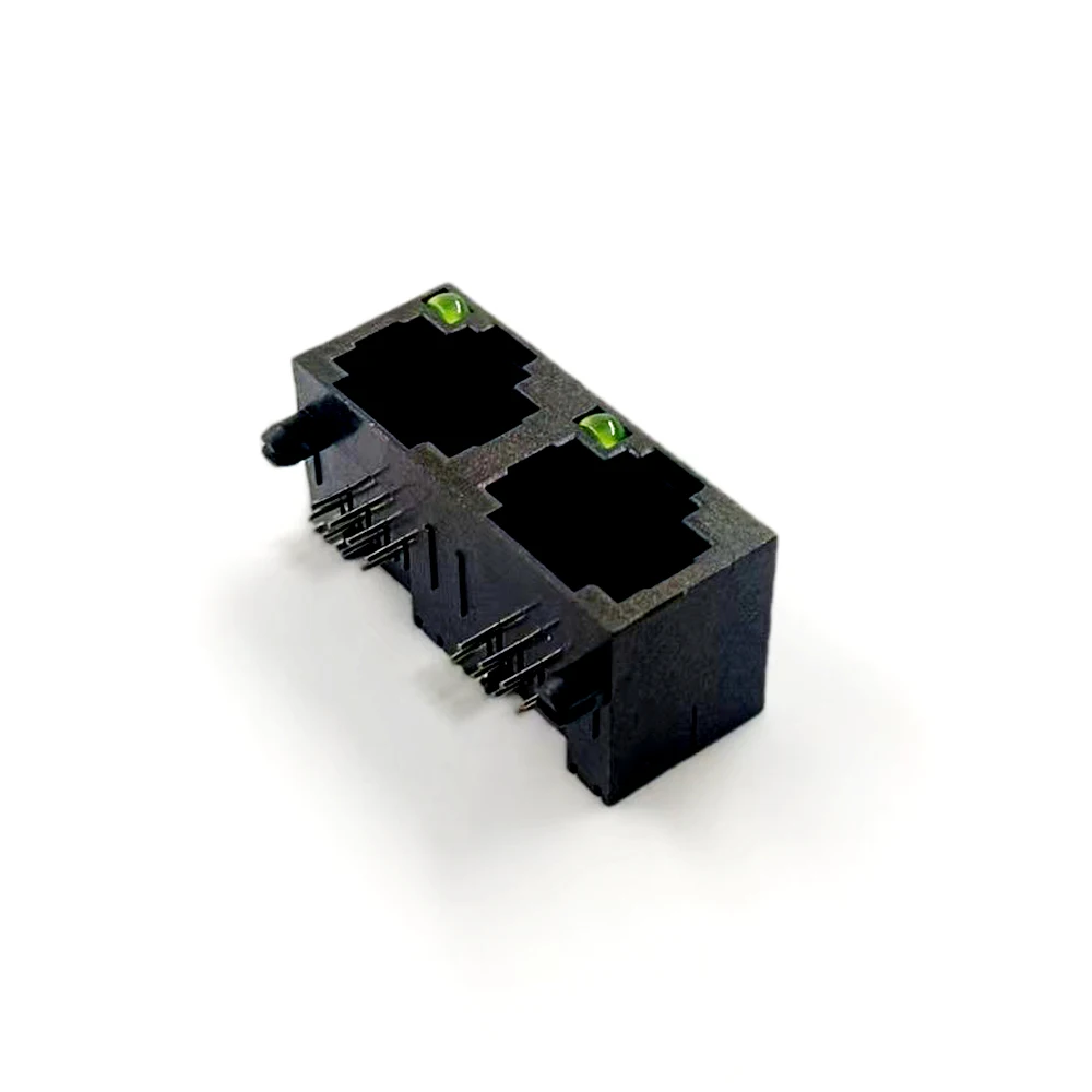 1*2-Port RJ45 Femal…