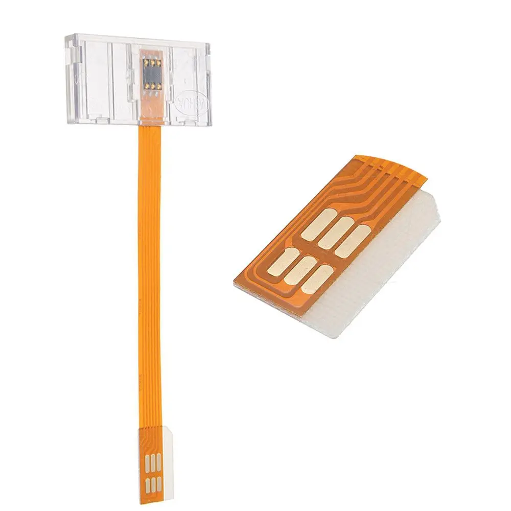 Transparent Universal Durable Converter SIM Card Open Device Big To Small SIM Card Adapter