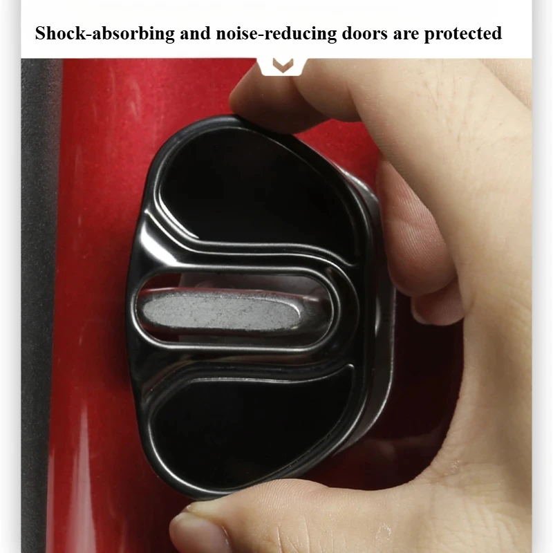 For new NIO ES7/ES6/EC6ES8 door lock buckle is decorated with a shock-absorbing protective sticker for the door lock cover