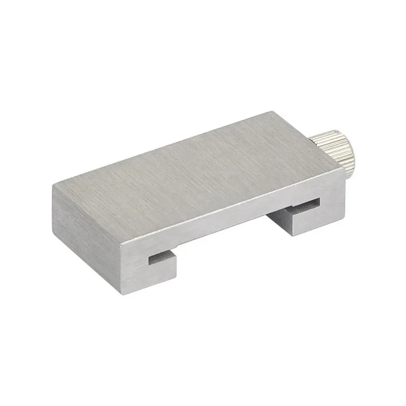 Promotion! Metal Carpenter Carpentry Square Woodworking Tools Carpentry Steel Ruler Positioning Limit Block Measuring