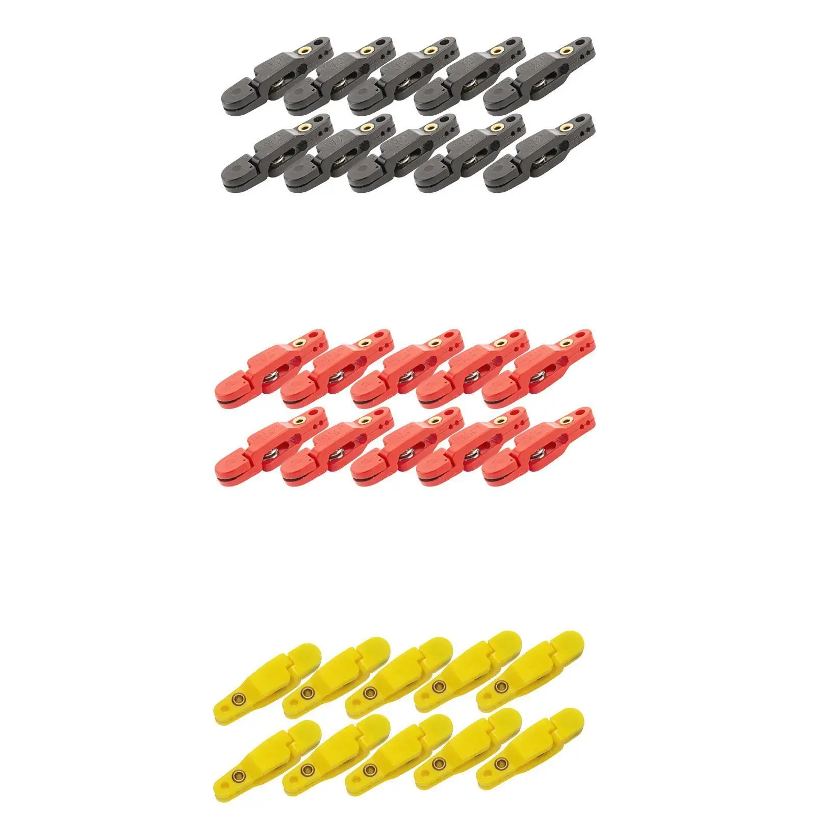 

10 шт. зажимы для спуску даунриггера, аксессуары для поиска многоразовых линий для