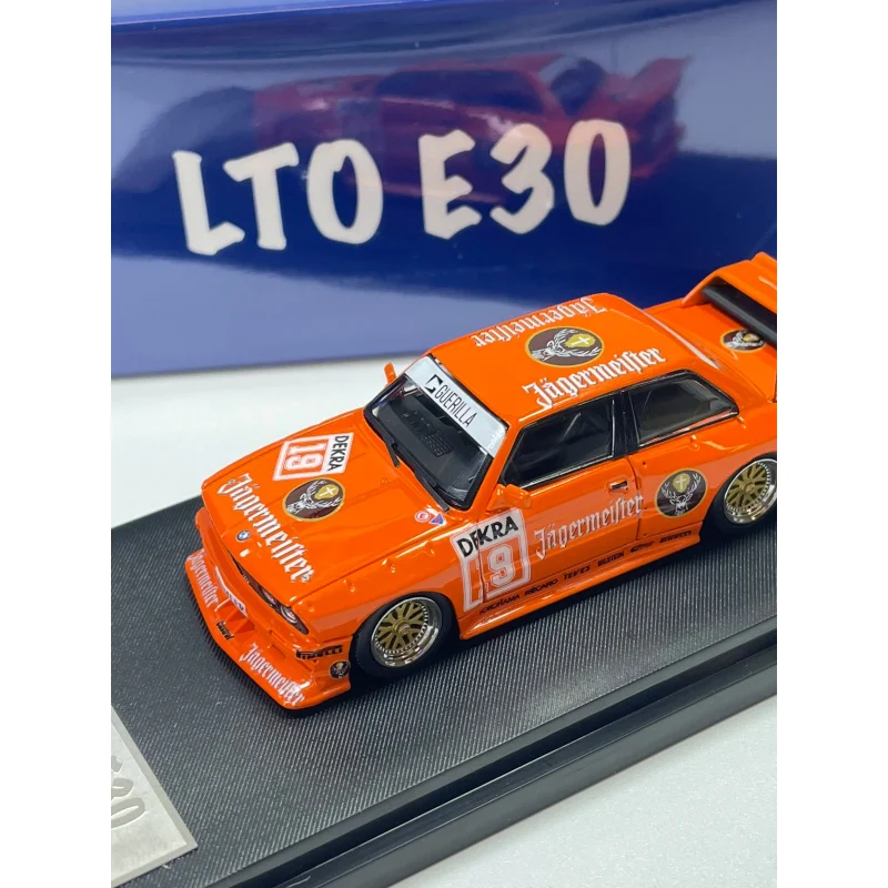 SW E30 M3 LTO Alloy 1:64 Car Model Simulation Ornament Collectible Limited Edition Gift for Boys