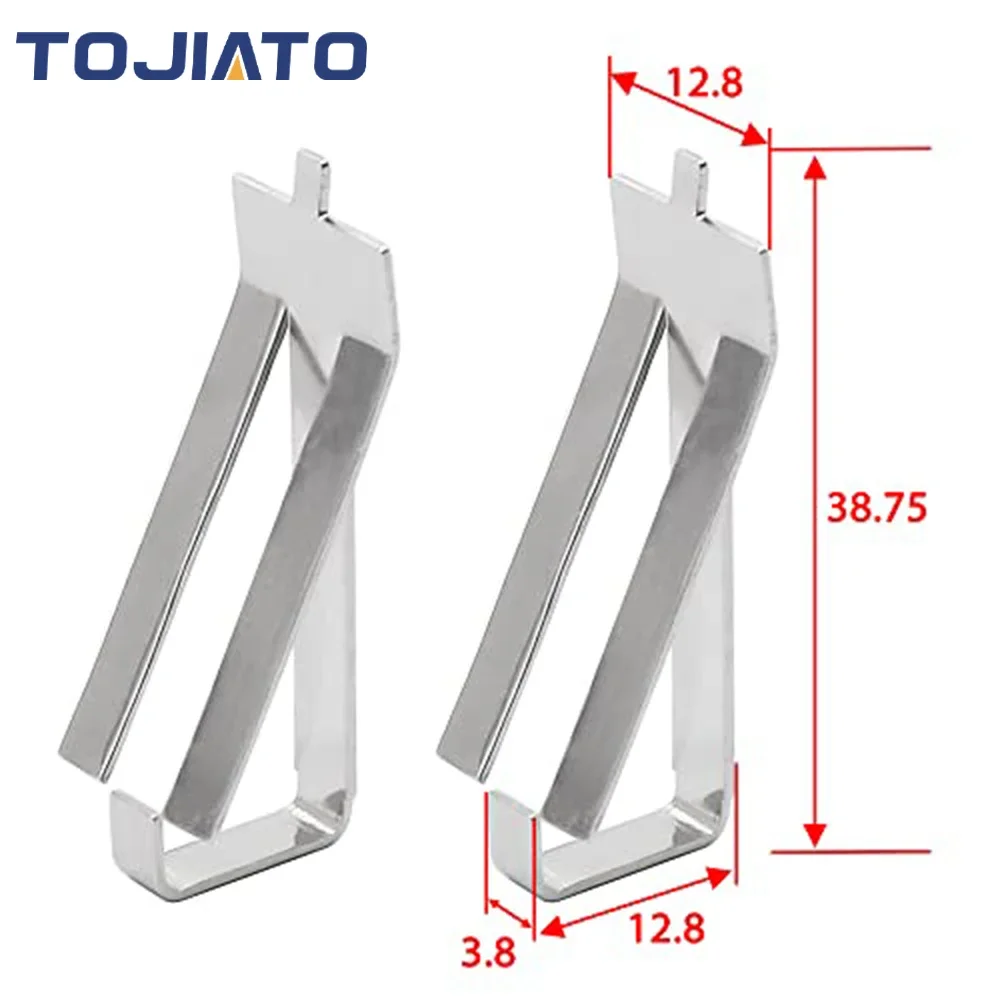 Stainless Steel Glass Bed Spring Turn Clip Clamp Holder for Ender 3 Pro, Ender 3S, Ender 5 Pro, CR-20 PRO, CR-10S Pro 3D Printer