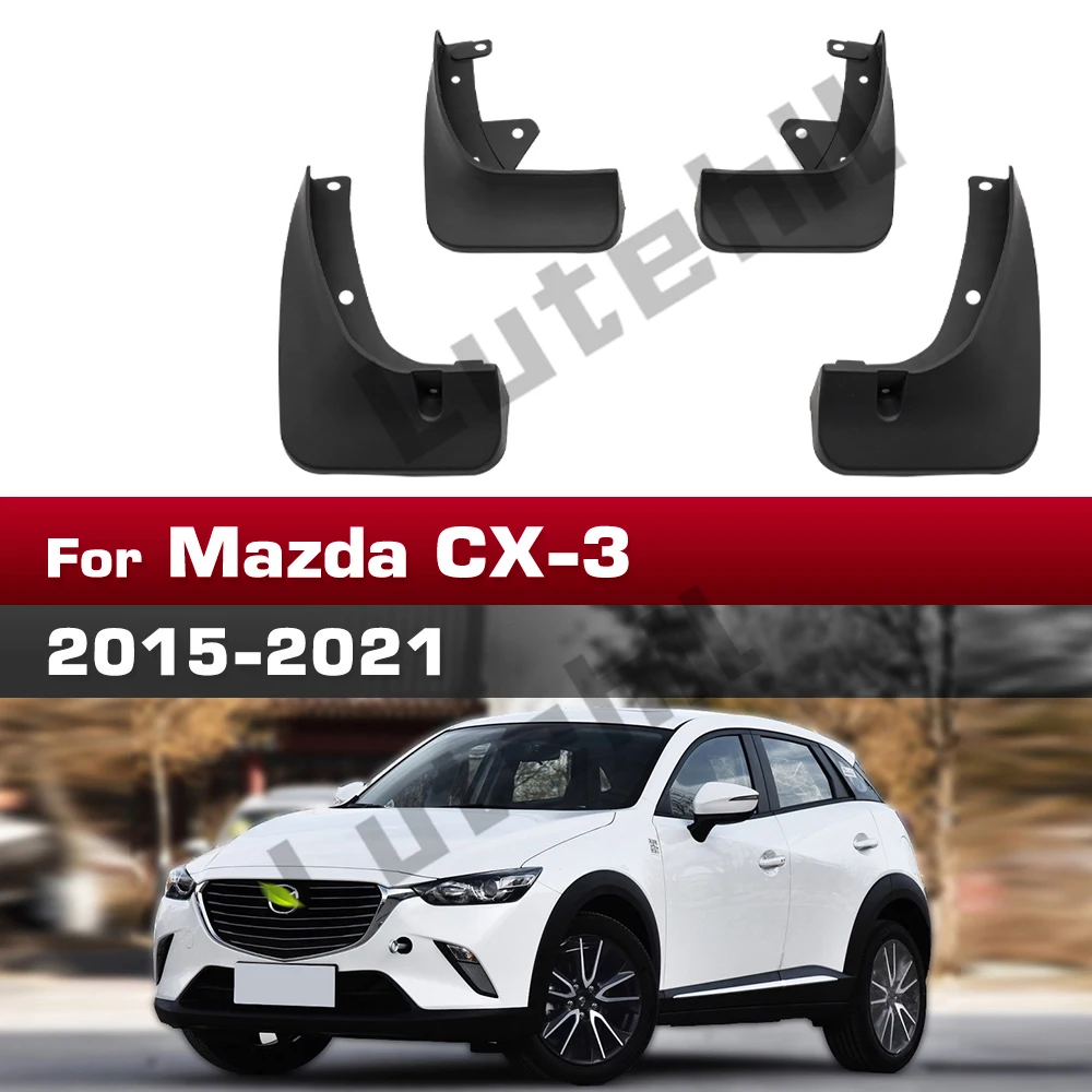 Für Mazda CX-3 2015-2021 2016 2017 2018 2019 2020 Kotflügel Schmutzfänger Spritzschutz Kotflügel Schmutzfänger Autozubehör