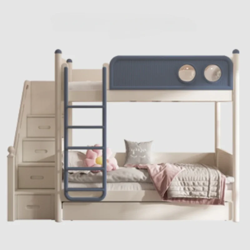 -For Girl Bassinet Baby Care Tools Alo Children Beds Kids Bedroom Furniture Wooden Toddler Children's Individual Family Bunk&