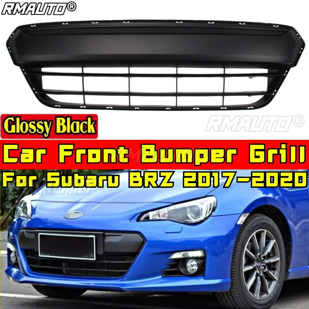 

Гоночная решетка, совместимая с Subaru BRZ 2017-2020, комплект кузова, решетка переднего бампера, автомобильные аксессуары