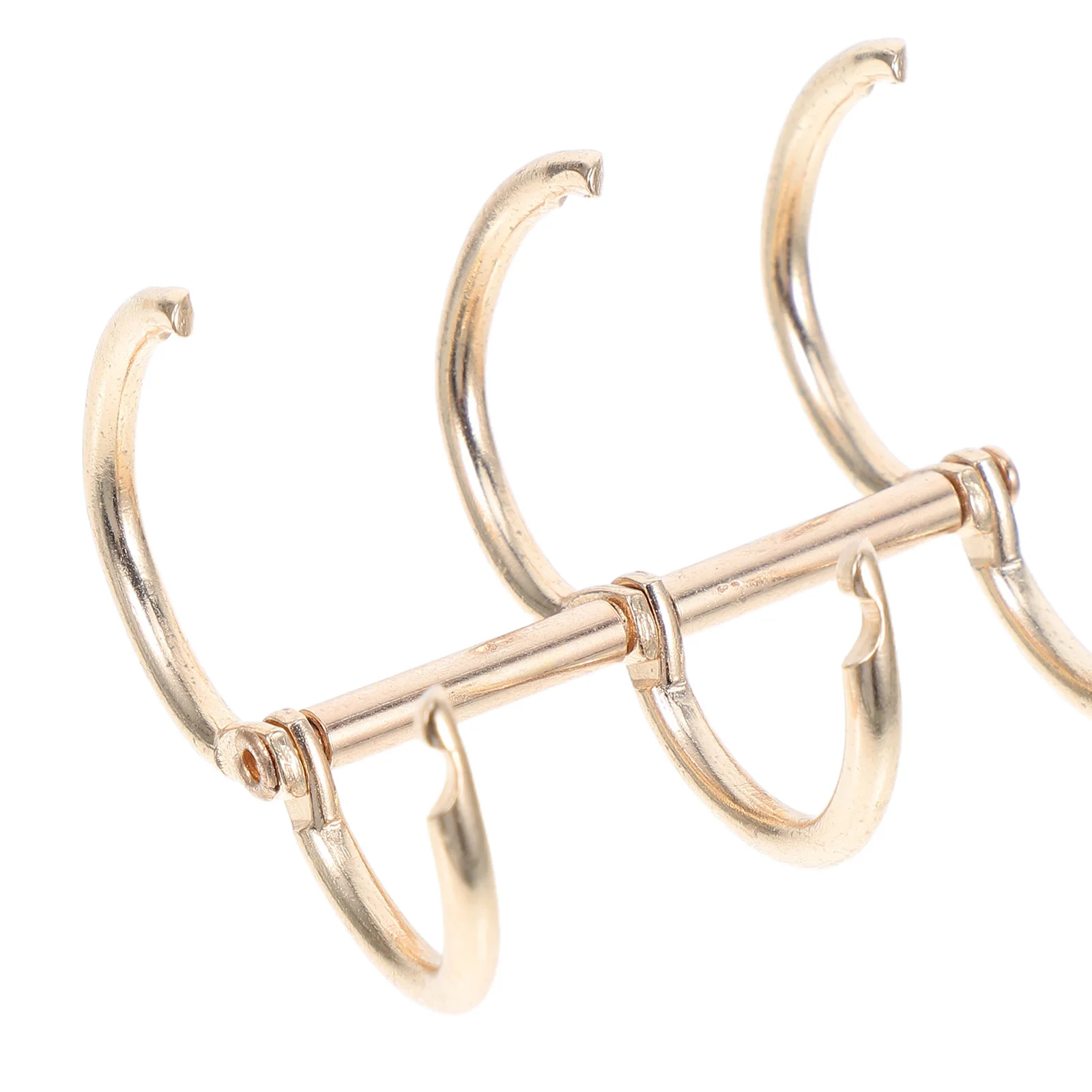 2 قطعة حلقات الموثق الكبيرة المعدنية فضفاضة ورقة ملزمة خواتم Diy بها بنفسك التقويم دفتر مخطط كتاب الموثق لوازم حلقة مريحة #2