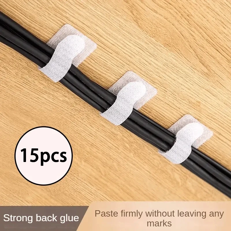 15 قطعة منظم الكابلات سلك اللفاف USB إدارة الكبلات حامي لربطات الأسلاك ملحقات الهاتف كابلات contador #1