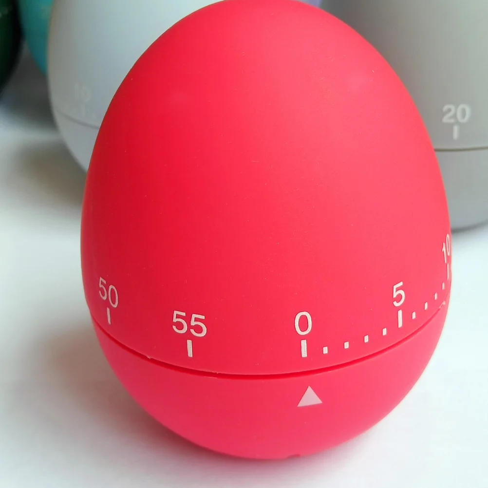 

Poratble Kitchen Timer Cooking Manager Creative Kids Clock Baking Recorder Egg Cooker Cute Hard