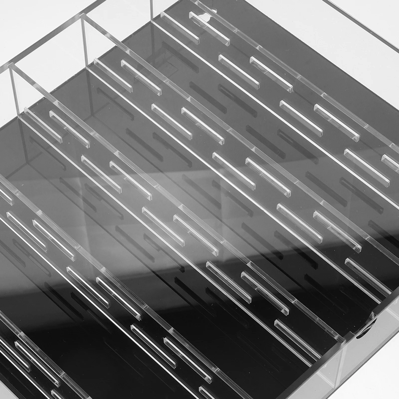 صندوق عرض العملات المعدنية حافظة شفافة شفافة لمنظم مجمع تخزين العملات المعدنية حافظة مقاومة للماء والغبار لميداليات شارات العملات المعدنية