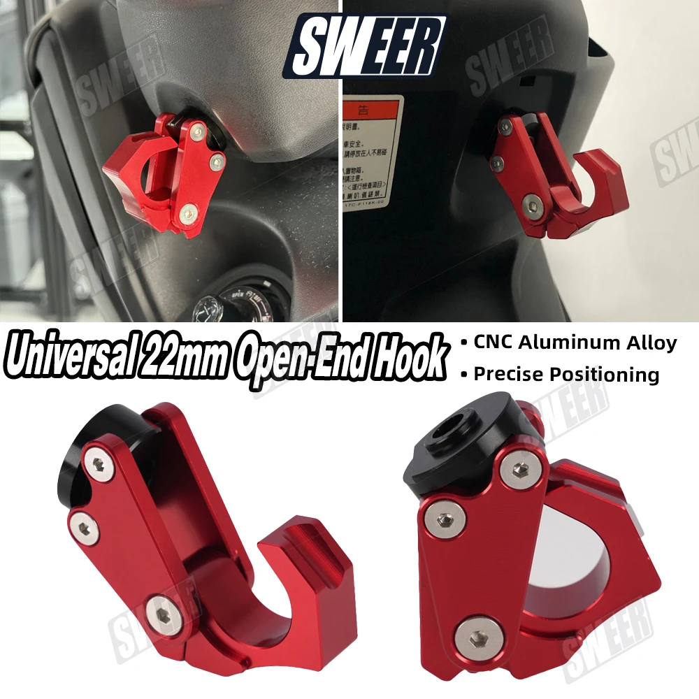 

Motorcycle Aluminum Alloy Foldable Hook Universal For Yamaha Honda Kawasaki SUZUKI BMW Motorcycle Storage Hook Helmet Holder