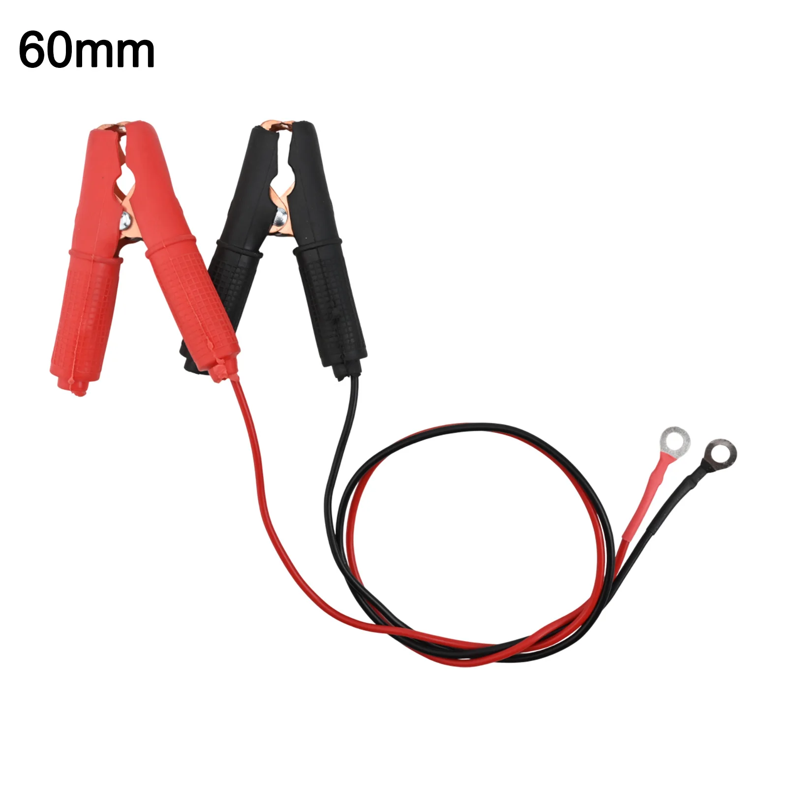 12V 24V Power Black Red Battery Clip Heavy Duty Construction High Power Connection Stable Performance Wear-Resistant Design