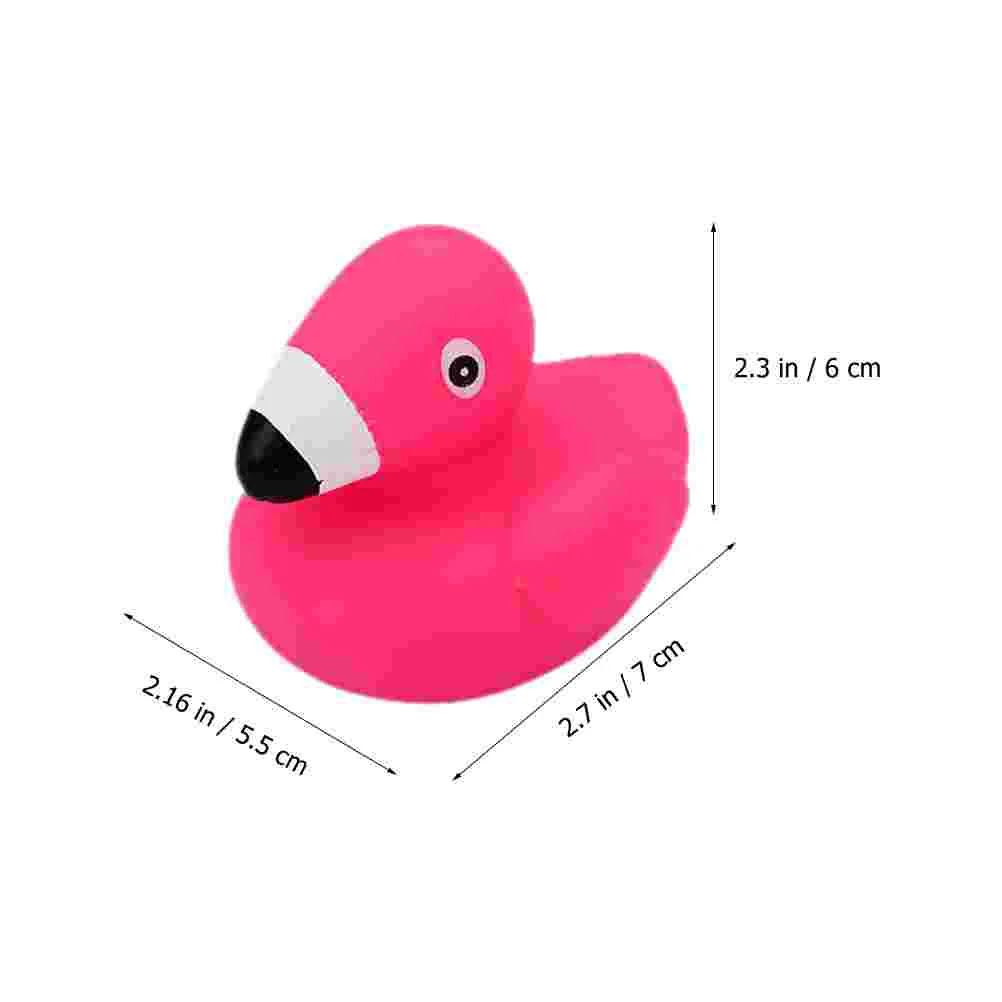 15 Pcs Children's Toys Duck Playing Water Bath Animals Baby Pinch Mini for Vinyl Kids Indoor Bathtub Shower