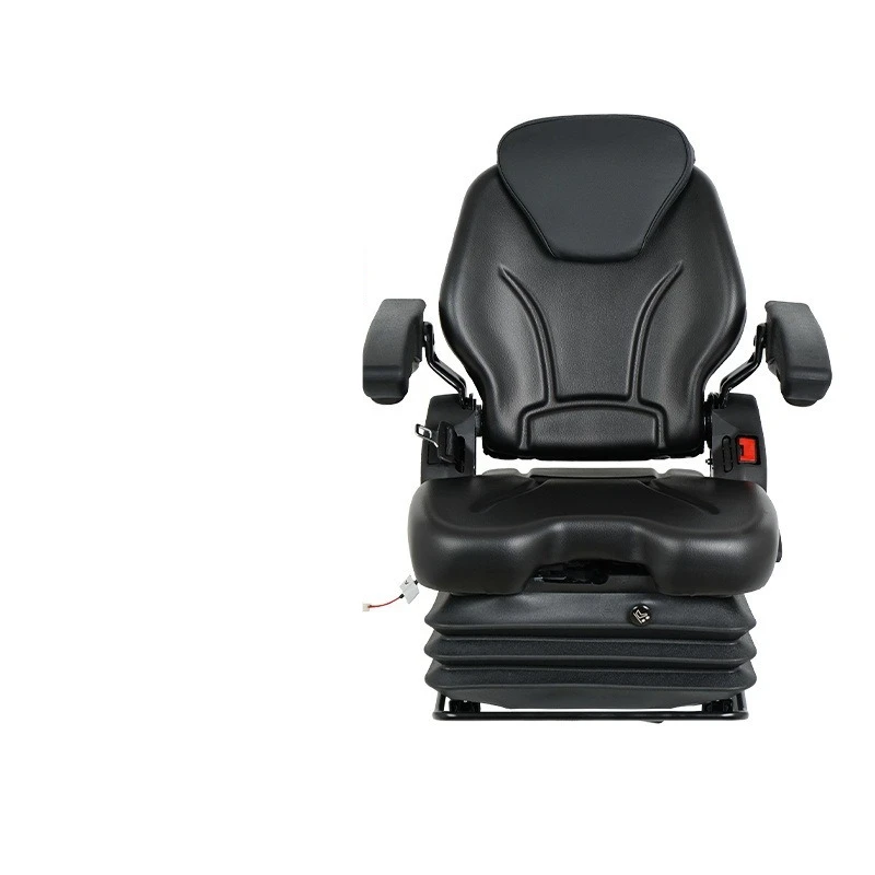 Mechanical shock absorption forklift seat, mechanical seat with slide rail, high-grade general purpose KL01