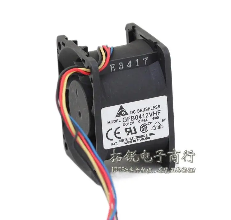 

Серверный вентилятор Delta Delta GFB0412VHF 4030, 12 В, 0,54 А, 4 см