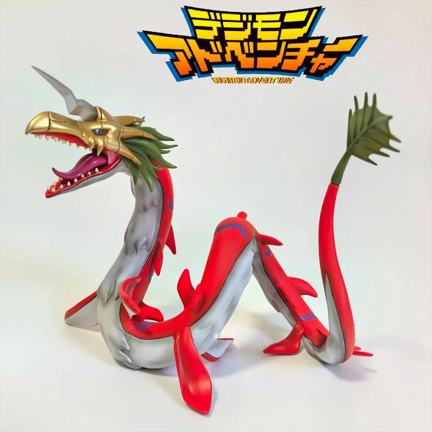 

Аниме Digimon Adventure Фигурка Мега Секарамон Фигурки 17,5 см/6,89 дюйма ПВХ Статуя Коллекция Модель Игрушки Подарки