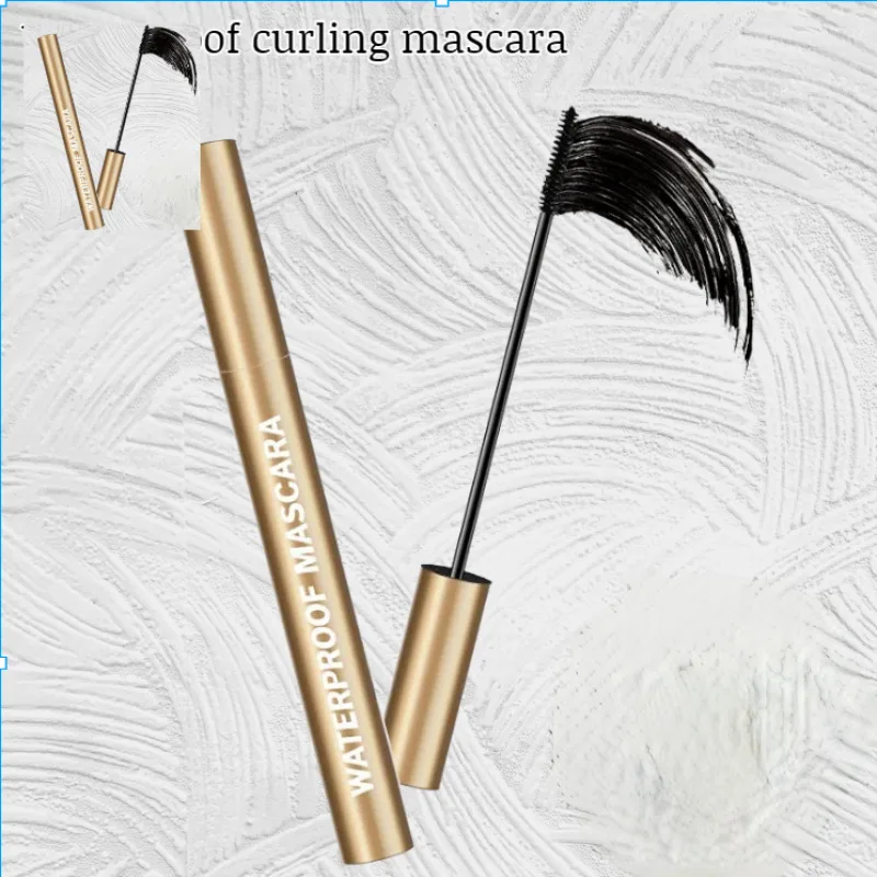 Makeup Goddess Mascara Golden Tube Dazzling Eyelash is not easy to smudge in the presence of water water to hold Nine long curly