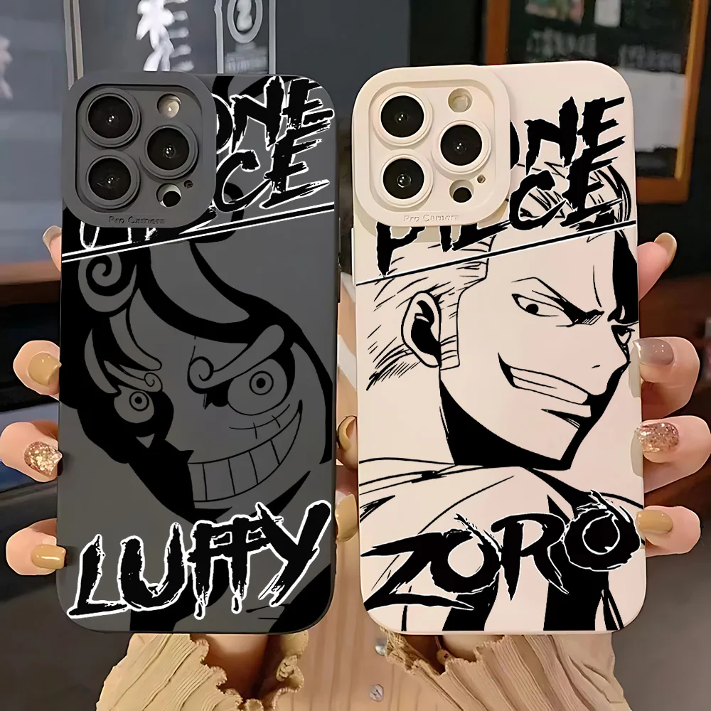 Anime O-Ones Pieces Luffys Art Phone Case For Samsung Galaxy S26 S25 S24 S23 S22 S21 Edge FE Plus Ultra 4G 5G Soft Back Cover