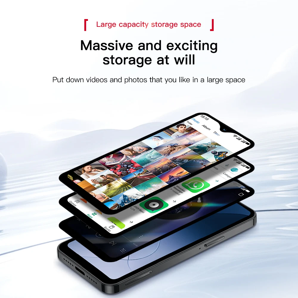 SERVO 17SE Mini Smartphone 16GB ROM Android 8.1 Wifi Dual SIM Standby Play Store 4G LTE 4.3