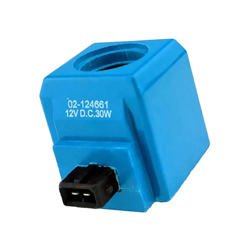 

25/221054 530-70I 535-125 Vickers Solenoid Coil Flat Pin 12V for JCB Backhoe 3CX 4CX