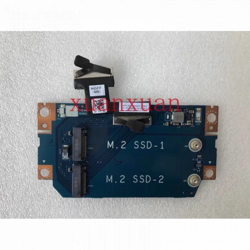 

Для DELL 13 R2 NGFF M.2NVME SSD SSD2 жесткий дисковая плата W CABLE 205