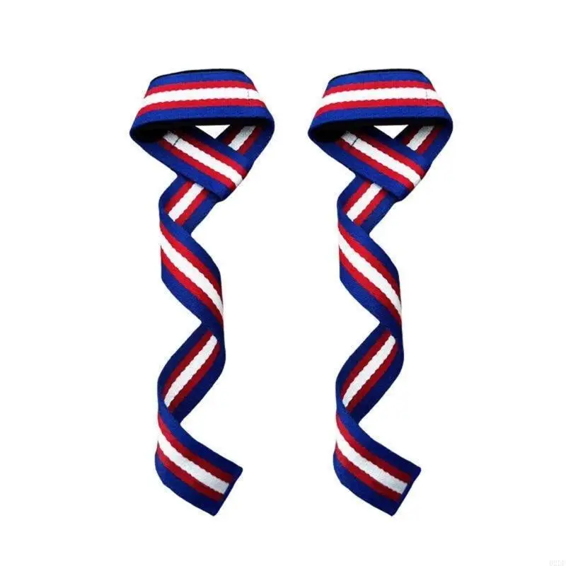  Gym Wrist Straps, Deadlift Straps for Weight Lifting Support, Strength Training