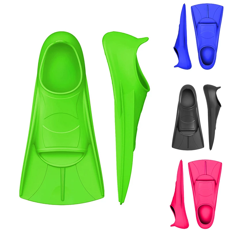 

Professional Swimming Flippers Silicone Pool Diving Racing Frog Shoes Diving Fishing & Hunting Auxiliary Swimming Dual Fins