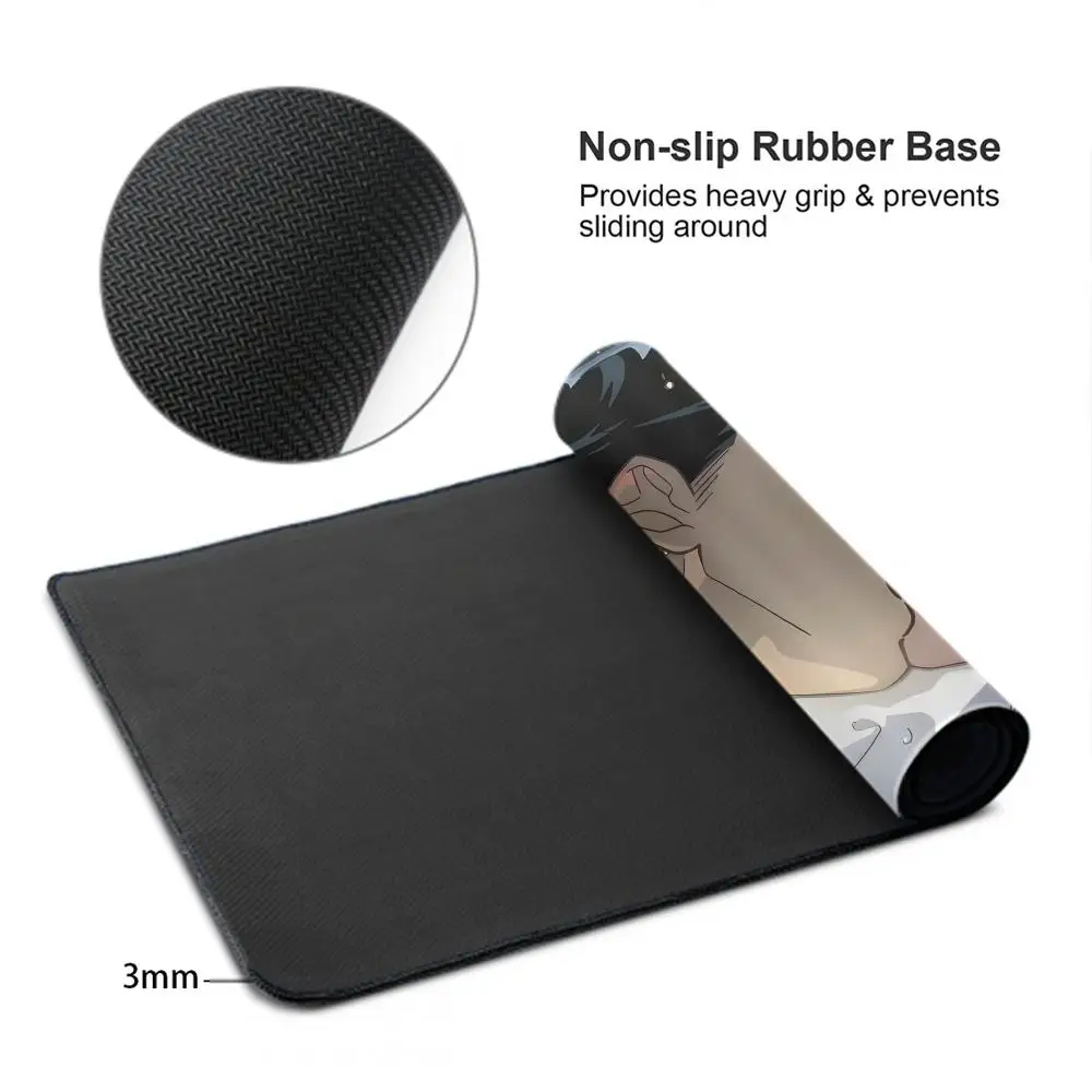 Anime Alien Stage Mizi Till Ivan Mouse Pad Large Computer Mousepad Office 1000x500mm Pc Gamer Non-slip Rubber Keyboard Deskmat