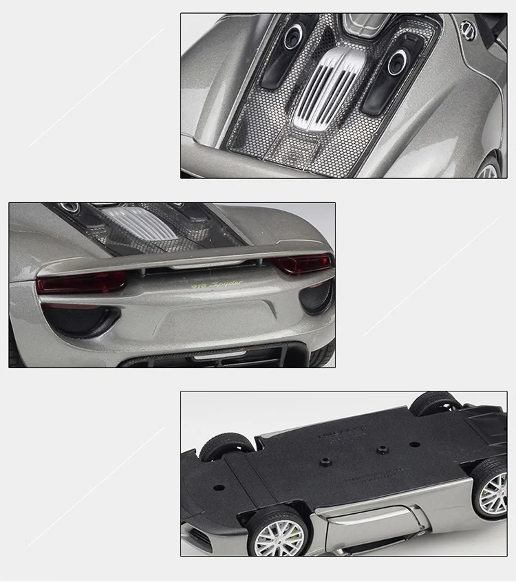 Welly 1:24 Porsche 918 Legierung Sportwagen Modell Druckguss Metall Rennwagen Fahrzeuge Modell Simulation Sammlung Kinder Spielzeug Geschenk – Detail 10