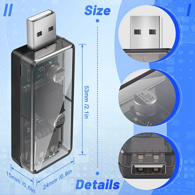 Módulo isolador usb adum3160, módulo isolador de tensão usb para usb, suporte 12mbps, usado para isolar ruído no sistema de circuito