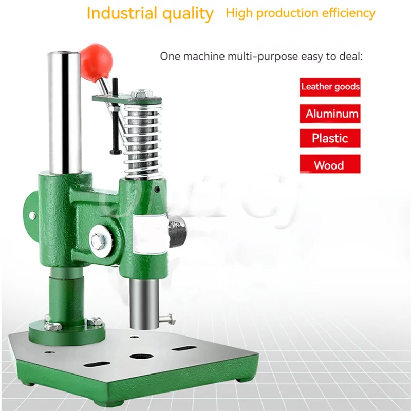 JM-16 Small Home Manual Press Miniature Punching Hand Beer Machine Cutting Equipment Hand Move Press Die Chip Device Industrial