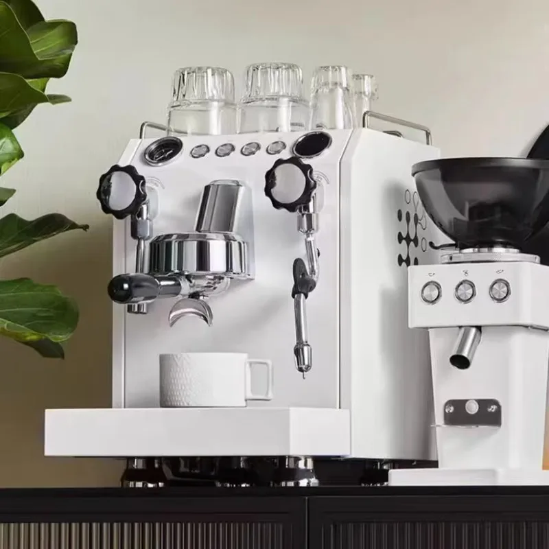 

Professional 2700W 15 Bar 1 Group Stainless Steel Commercial Coffee Maker Espresso Machine for Cafe