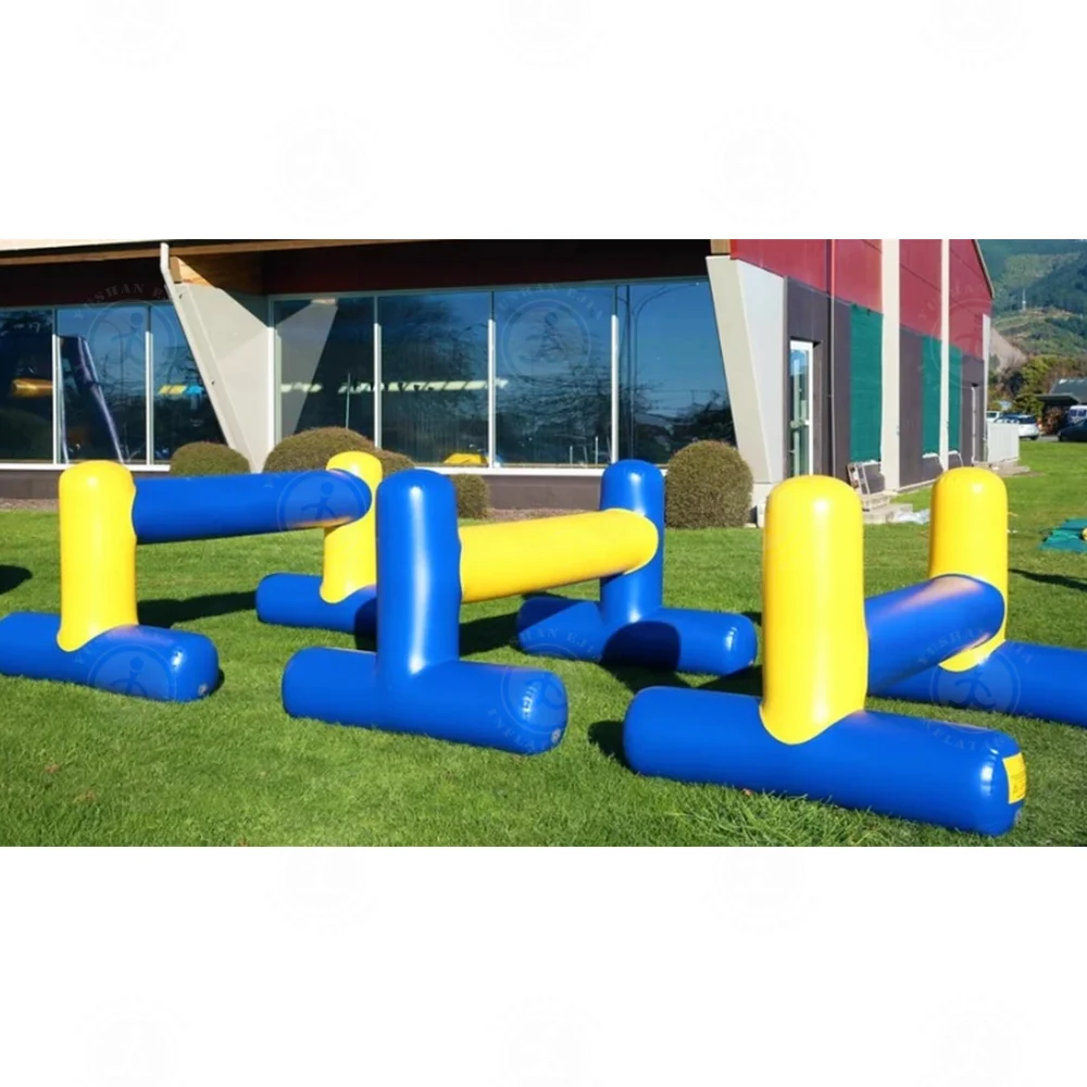 Inflatable Obstacle Course for Backyard Fun, Interactive Water Challenge for All Ages