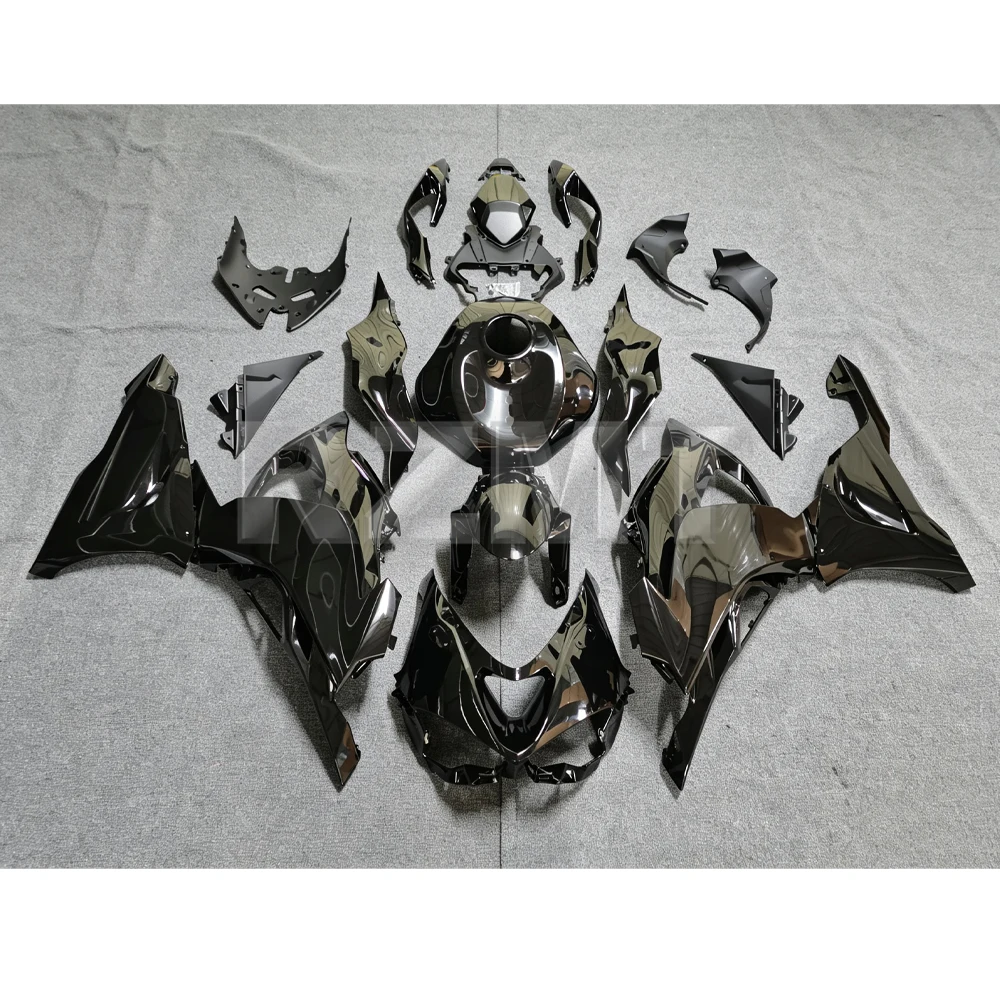 New Glossy Black For Kawasaki ZX6R ZX-6R 2025 2026-27 Carenado ZX636 2025 Motorcycle Molding Fairings Kit Bodyframe Protective