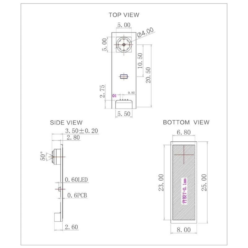 Módulo cámara USB profesional 300000 píxeles para videoconferencias claras