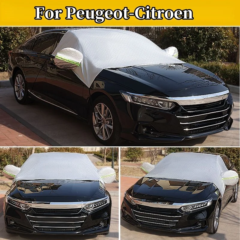 

Солнцезащитный козырек на лобовое стекло автомобиля для Peugeot 106 206 306 406 107 207 307 407 308 2008 3008 для Citroen C2 C3 C4 XsVara