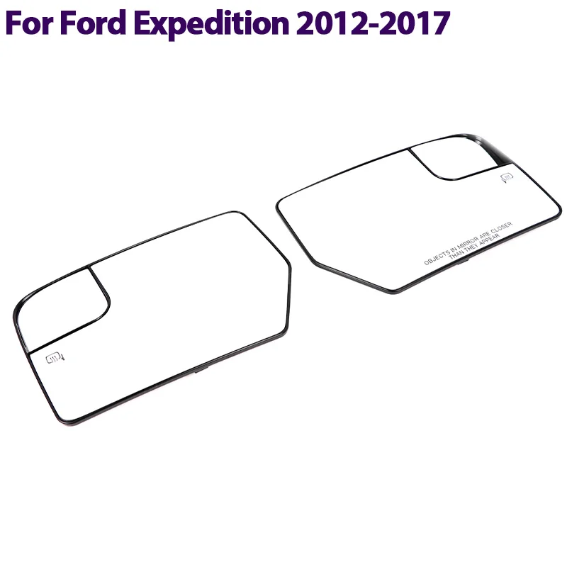 

Side Heated Electric Wide Angle Wing Mirror Glass For Ford Expedition 2012-2017 Accessories CL1Z17K707A CL1Z17K707C