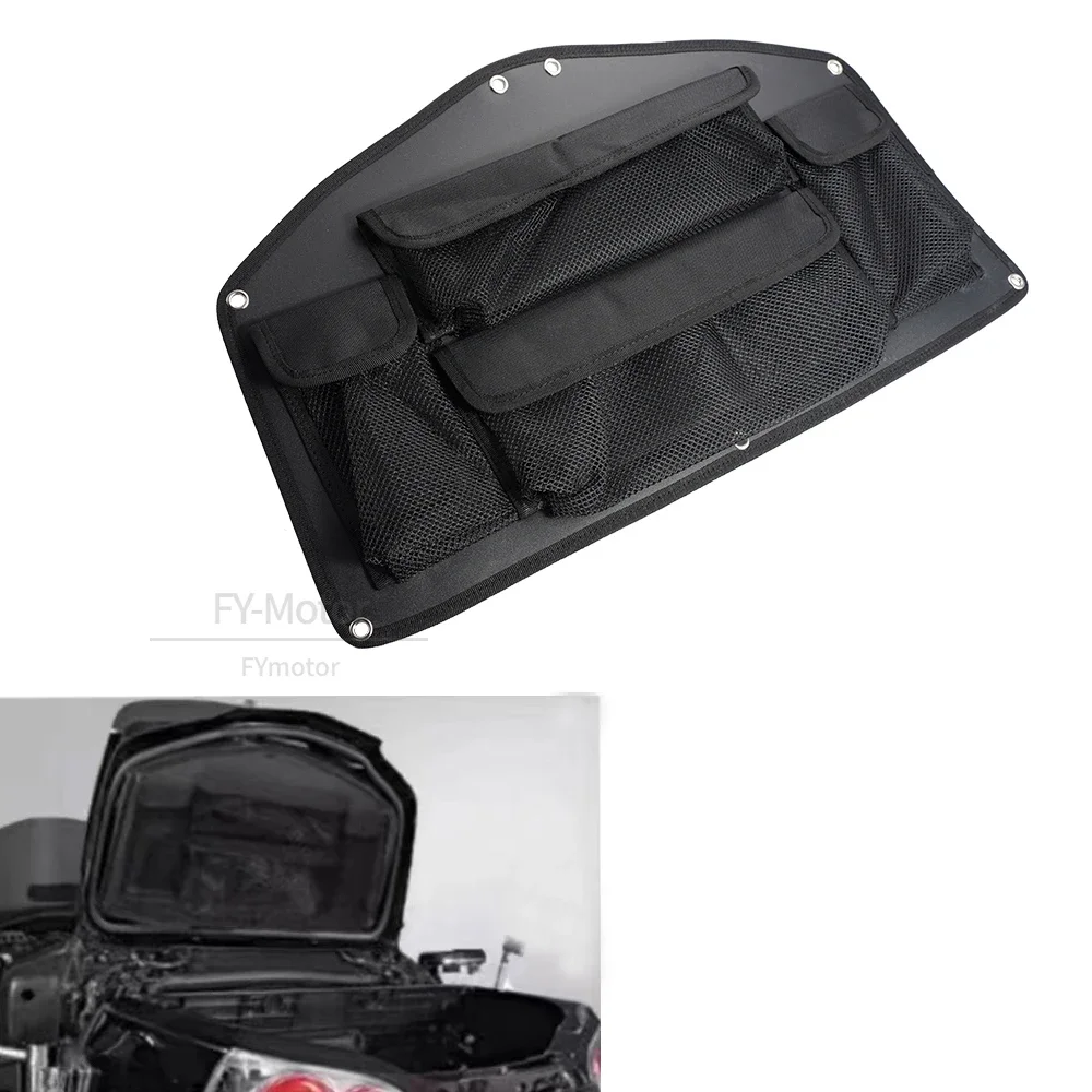 Motorcycle Trunk Lid Organizer Bag Tool Bag Inner Luggage Pockets Fit For Honda Gold Wing GoldWing GL1800 2001-2017 Removable