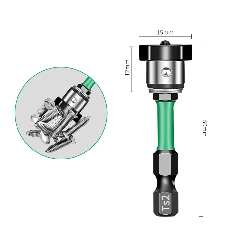 4pc PH2 Drywall Positioning Screwdriver Bit Short Depth Stop Plasterboard Top Screws Woodworking Gypsum Board Locator Power Tool