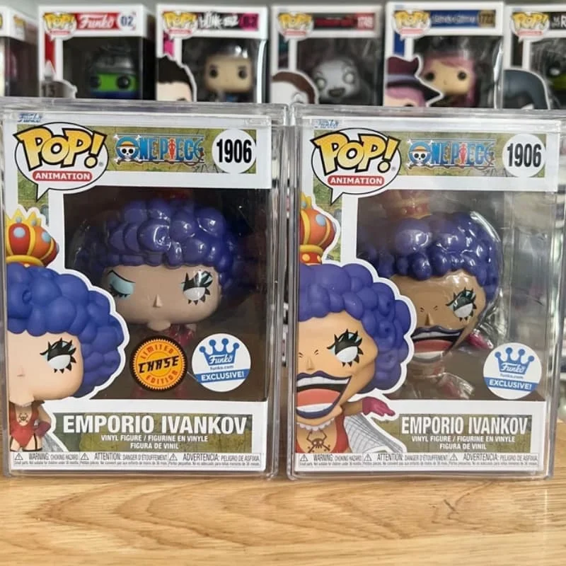Funko Pop One Piece Emporio Ivankov Chase #1906 Limited Collectible Vinyl Figure Desktop Decor Gift for Anime Lovers