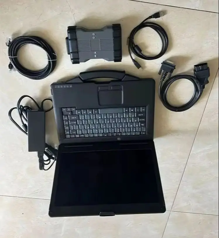 Latest Software V09.2026 512g SSD Auto Diagnosis Tool MB Star SD Connect VCI C6 DOIP Protocol Code Scanner 90% New Laptop CF52