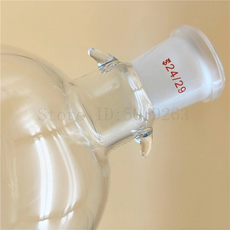 1pc Lab Liquid Reservoir Sphere Storage Ball Chromatography Column Filling Ball view 3