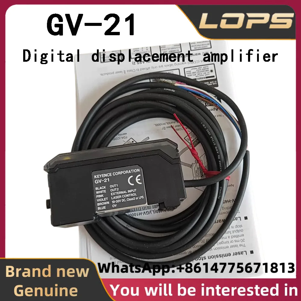 GV-21 New Original KEYENCE Digital displacement amplifier sensor, Welcome to Inquire