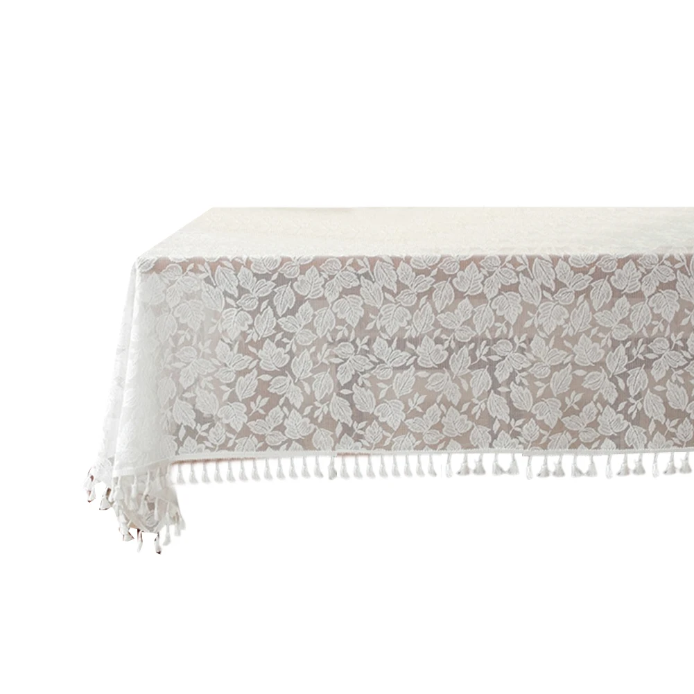 Dining Room Decor Cotton Linen Tablecloth Elegant Dining Tablecloth Ample Coverage Easy To Clean Hassle-Free Maintenance