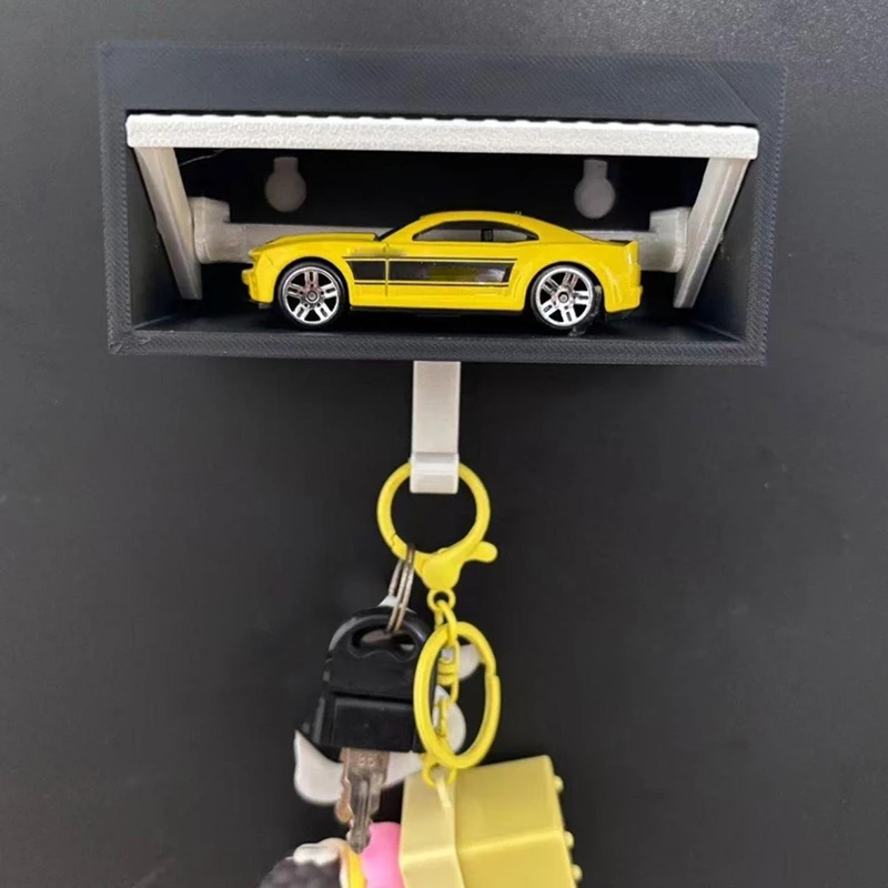 File storage in Stock New Arrivals Creative Key Holder with Car Models Storage Box 3D Printed Opening