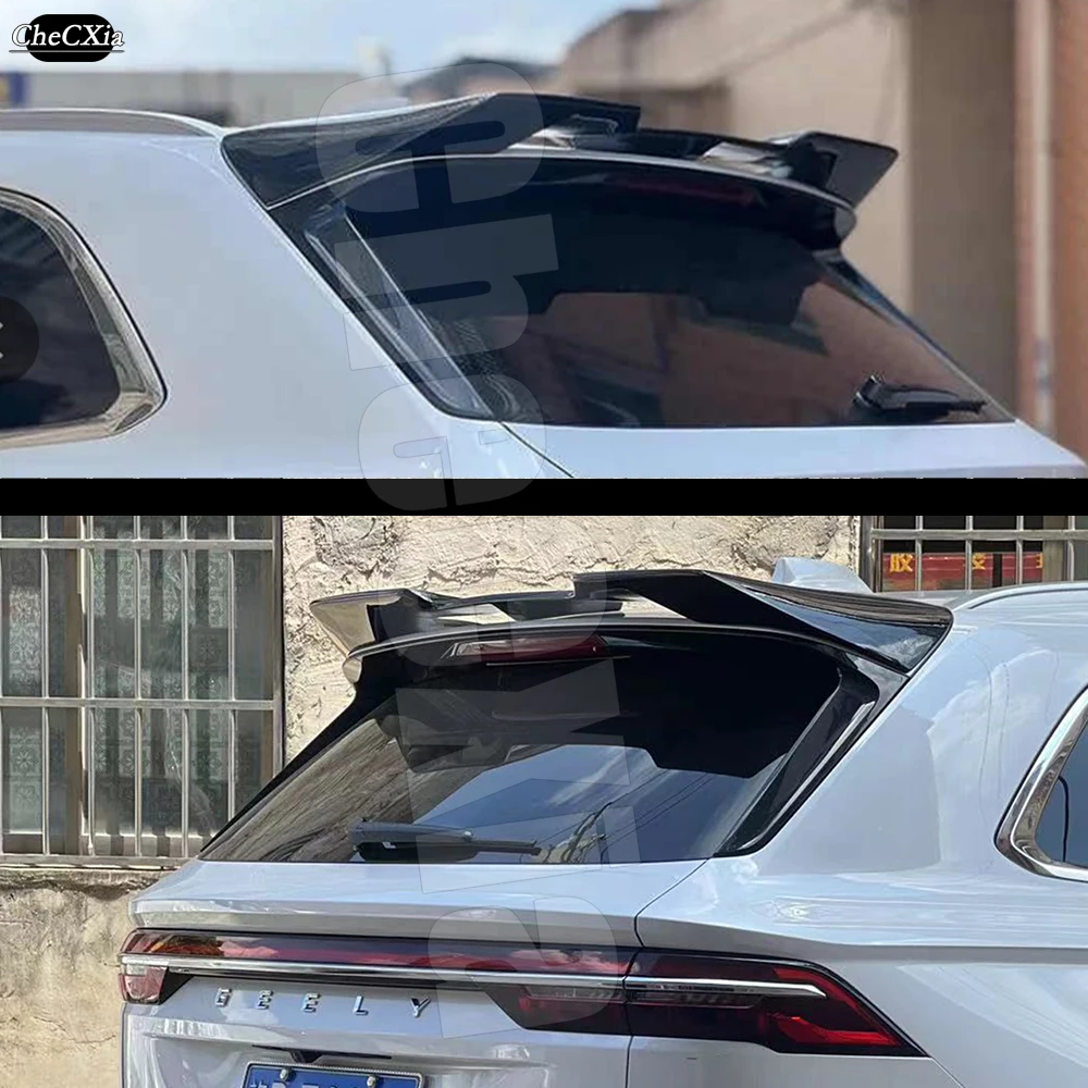 Suitable For Geely Monjaro Roof Rear Spoiler High-Quality Fiber Material Roof Rear Spoiler Tail Wing