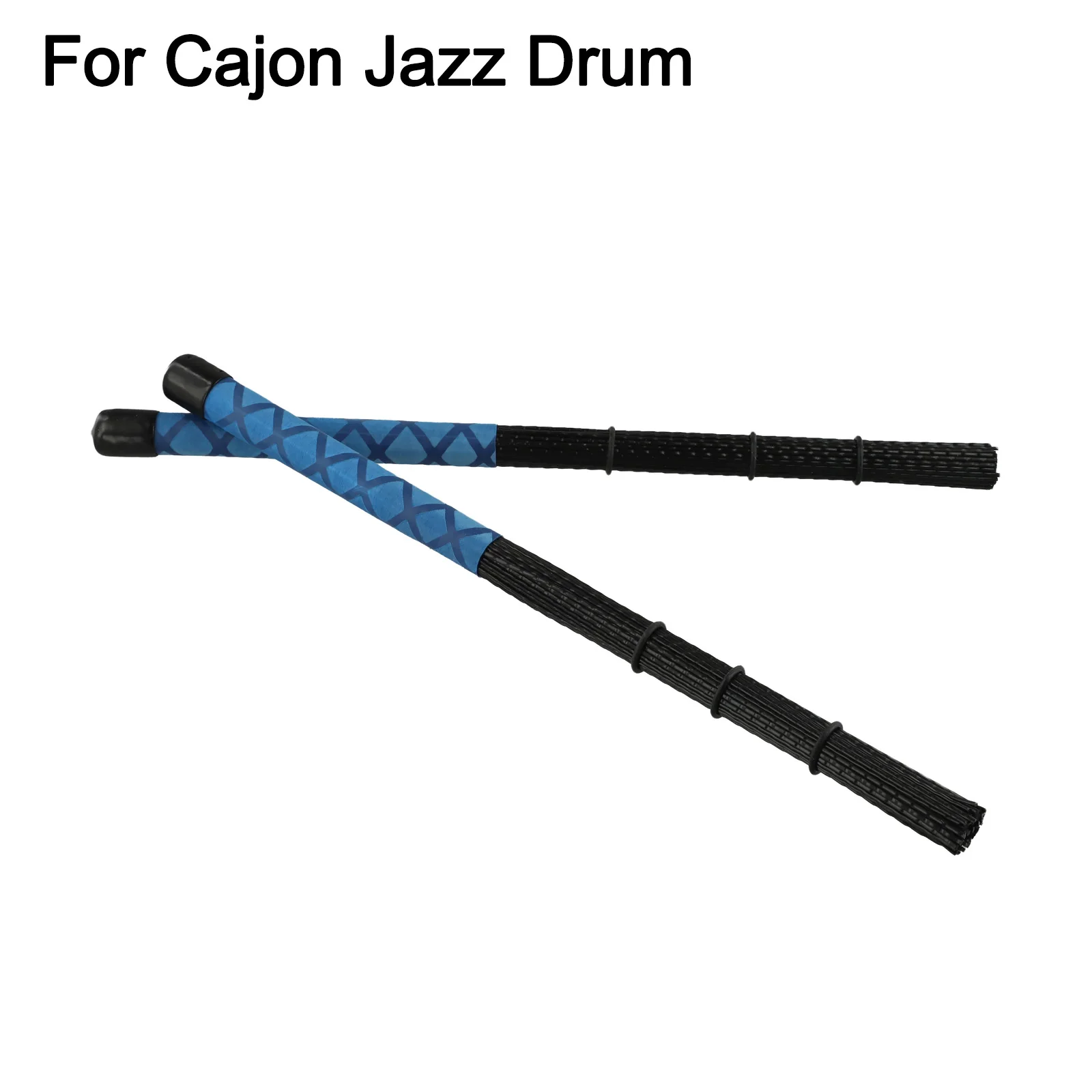 Nylon Rod Drum Brush for Cajon and For Jazz Percussion Parts Offering Reliable Texture and Tight Sound for Various Music Styles