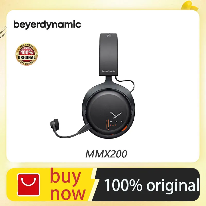 Beyerdynamic 100% Original  headset wireless Bluetooth 5.3 the third mock examination low latency high-end game headset MMX200