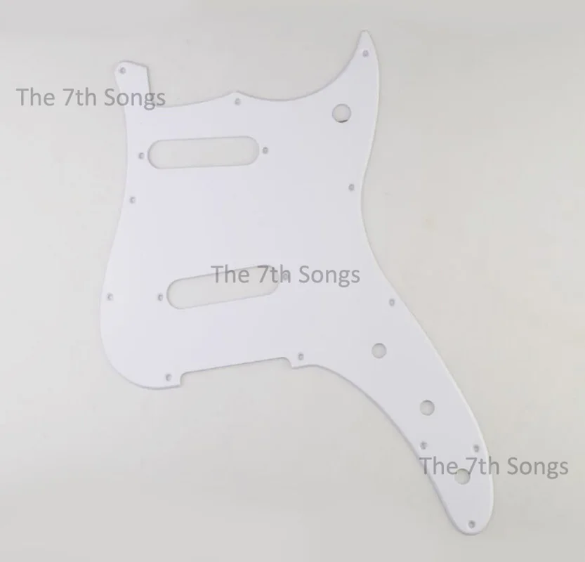 Duo sonic Electric Guitar Duosonic Pickguard White